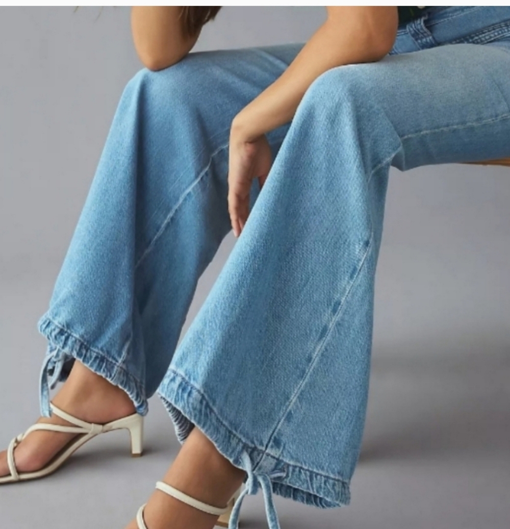 PILCRO UTILITY Parachute Jeans Size 33 - Picture 3 of 14